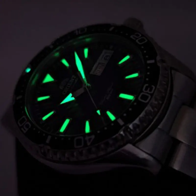 Orient Mako Kamasu Automatic Green Dial Men's Watch- RA-AA0004E19B